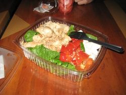 Grillaur kjlli og salat