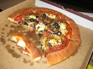 Sveitt Pizza Hut pizza
