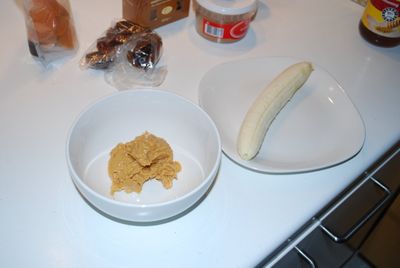 Hnetusmjer og banananani